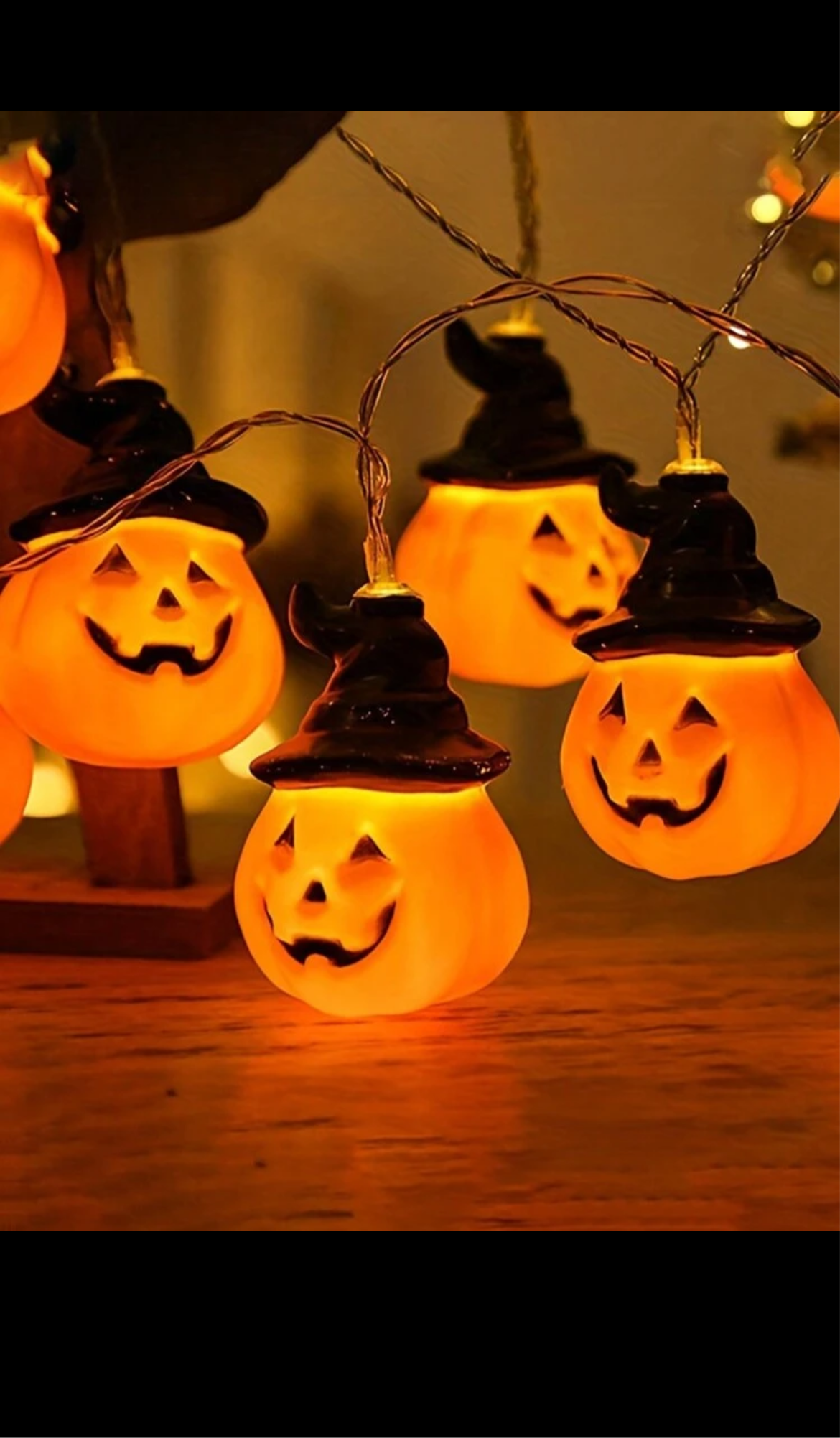 Pumpkin lights