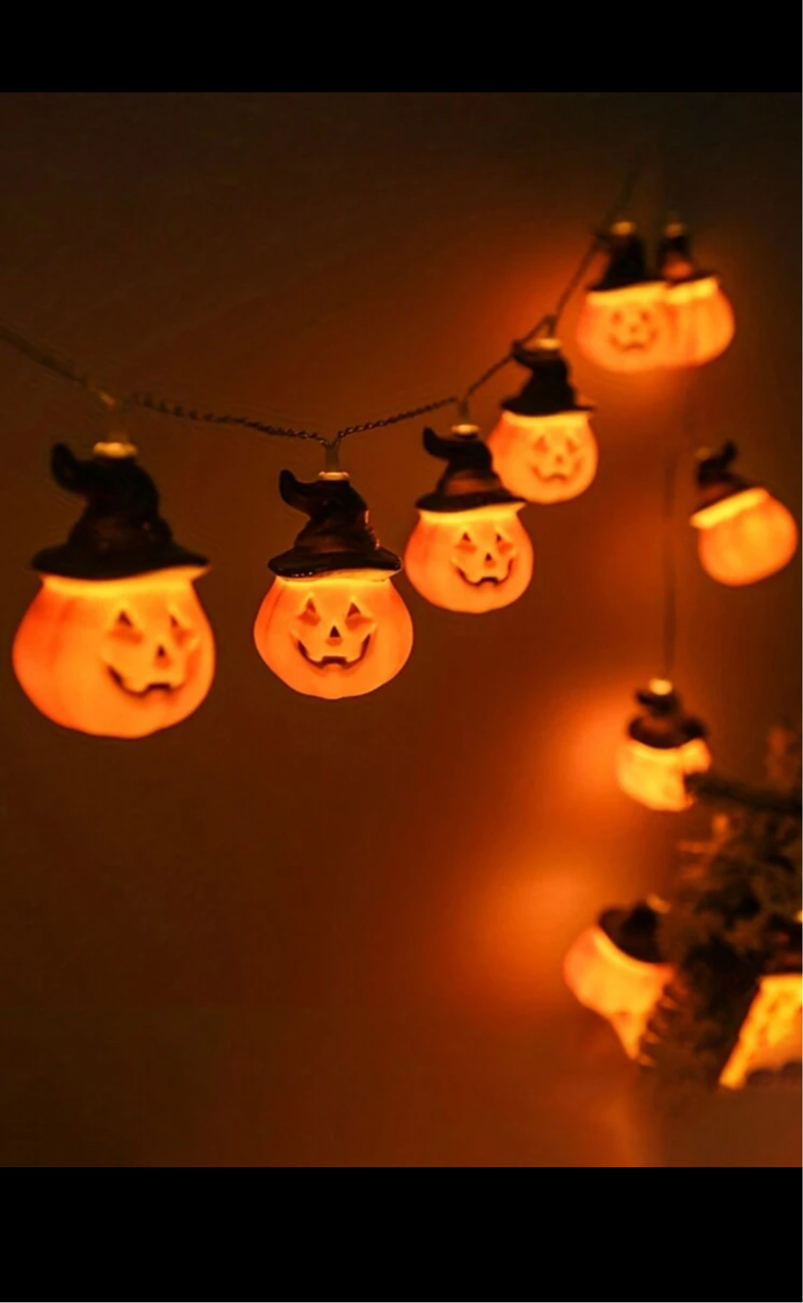 Pumpkin lights