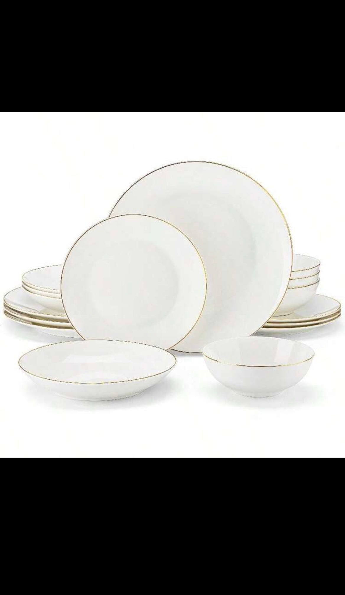 Dinner plates Malacasa 16pcs